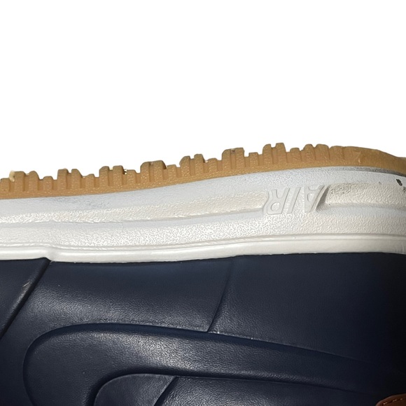 Nike LF1 Lunar Force Men's 9 Duckboot Low Obsidian Navy Blue Brown - Picture 6 of 11